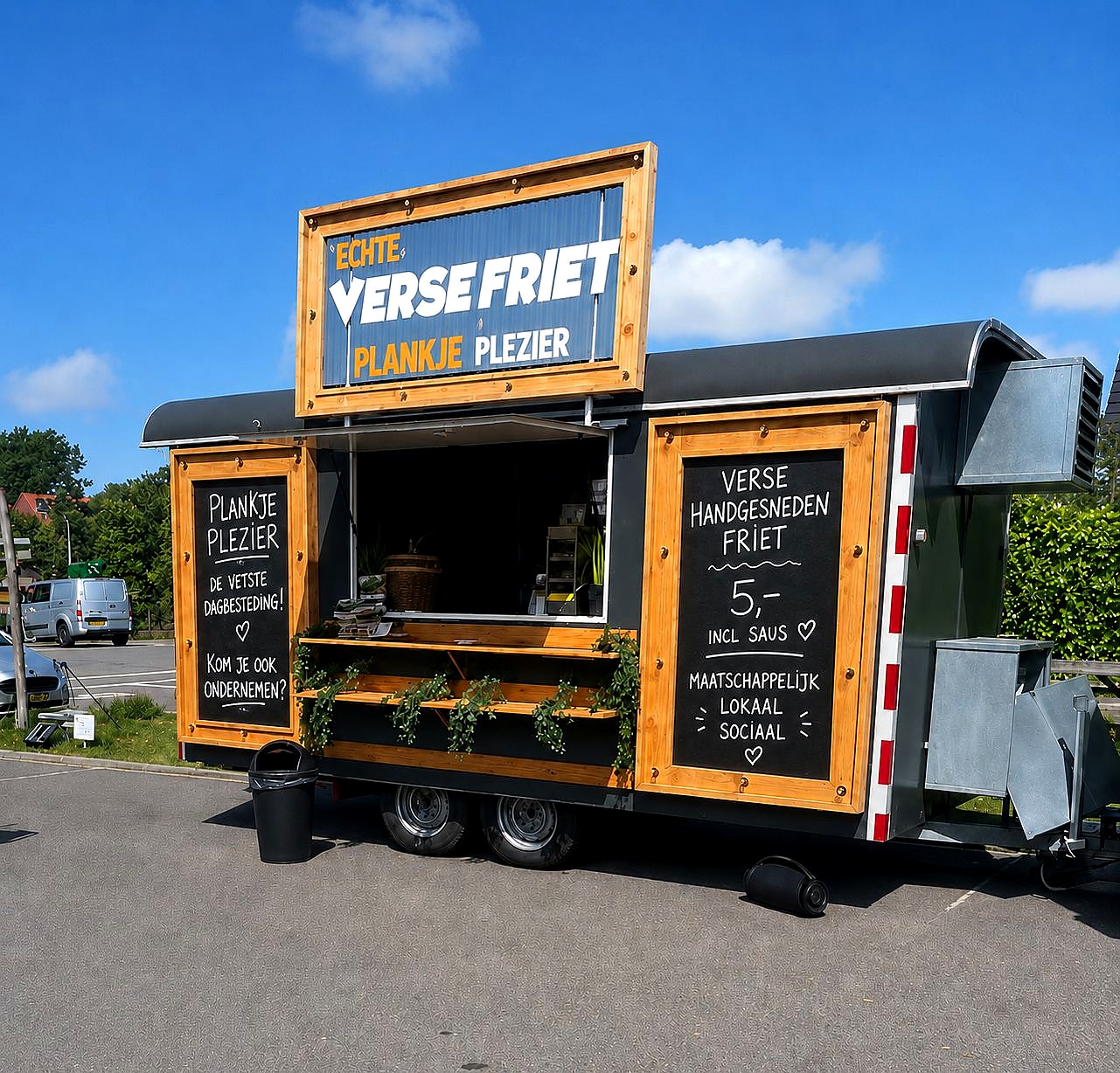 Foodtruck van Plankje Plezier