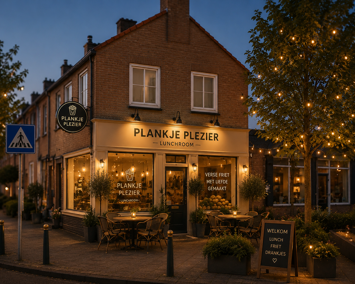 Toekomstige lunchroom van Plankje Plezier aan de Larixlaan